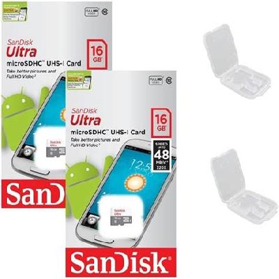 SanDisk MicroSD Ultra Card 16GB 48MB s Phone Memory Card