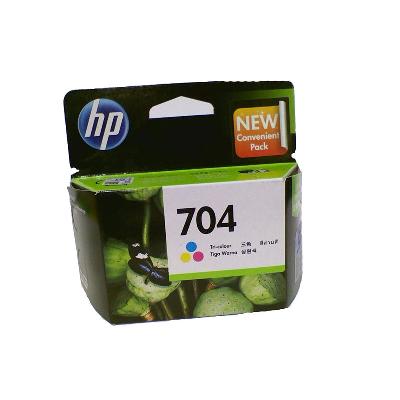 HP 704 Colour Inkjet Cartridge