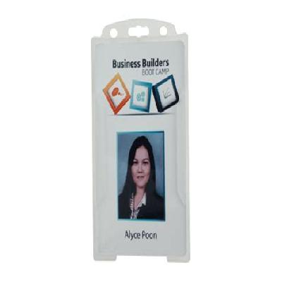 Transparent ID Card Holder