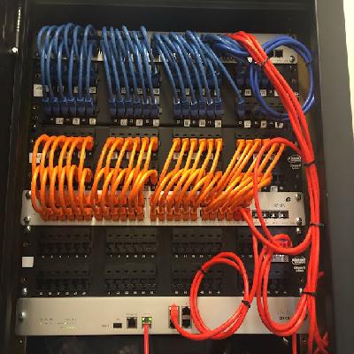 Patch Panel With Cable Manager