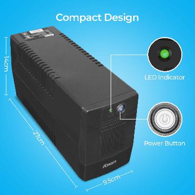 Foxin 600VA 360Watt Uninterrupted Power Supply FPS-755