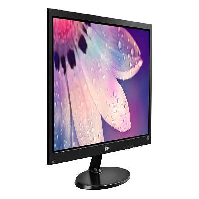 LG 19 inch HD Ready Monitor, TN Panel with VGA, HDMI Ports - 19M38HB (Black)
