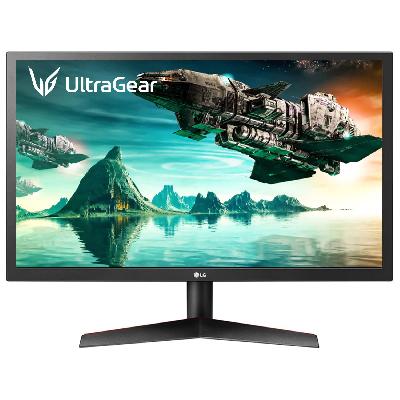 LG UltraGear 60.96 cm(24 inch ) 144Hz, Native 1ms Full HD Gaming Monitor-24GL600F (Black)