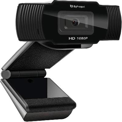 Zebronics Zeb-Ultimate Pro (Full HD) 1080p 30fps Webcam with 5MP Lens (Black)