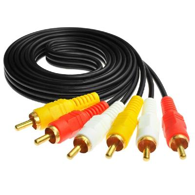 3 RCA TO S-VIDEO CABLE