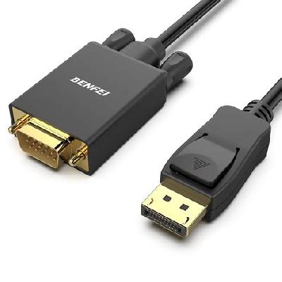 DP TO VGA CABLE  6 FEET