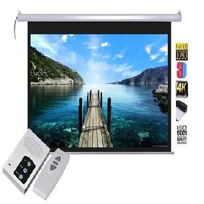 6 X 8 Motorized Projector Screen