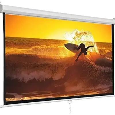 Suvira Projector Screen Motorized 6x8 feet