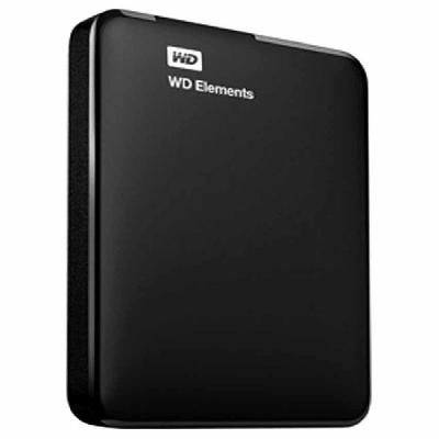 Black 2 TB WD External Hard Drive