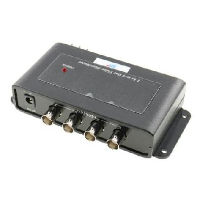 1 in 4 Out Video Distribution Amplifier for CCTV (VDA)