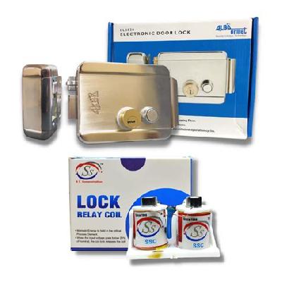 Alba Electronic Lock with Switch Power Supply to Operate by Switch Only
