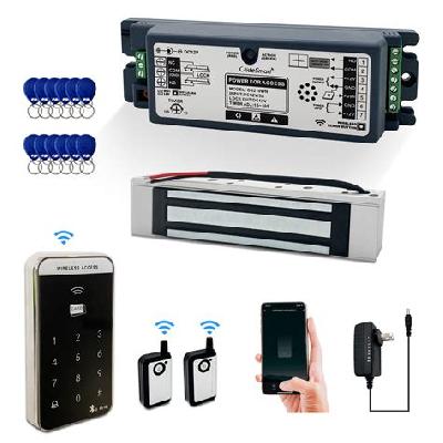 Electronic Lock with Wifi Power Supply (Mobile App) 