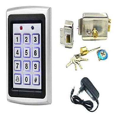 Navkar Systems Electronic Lock with Heavy Duty Power Supply 
