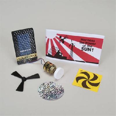 Solar Energy Demonstration Kit 9 in 1 (in Wooden)