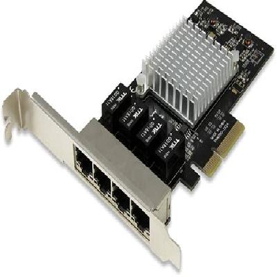 PCI -X Lan Card Intel 8494Mt Chipset 1Gbps 4 Port For Server