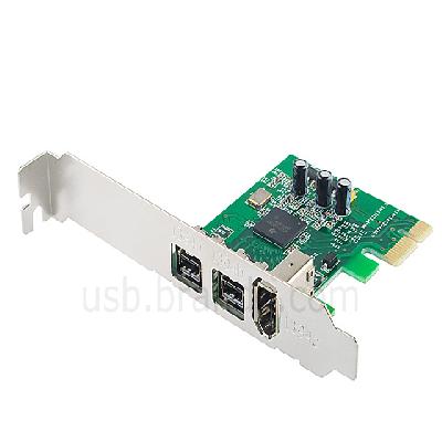 PCI Express Firewire Card 2 Port Ti Chipset
