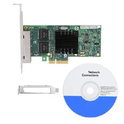 PCI Express Gigabit Lan Card Intel 82580 Chipset 4 Port