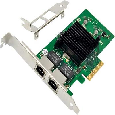PCI Lan Card Intel 8492Mt Chipset 1Gbps 2 Port