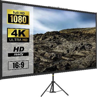Projector Screens With Tripod Stand