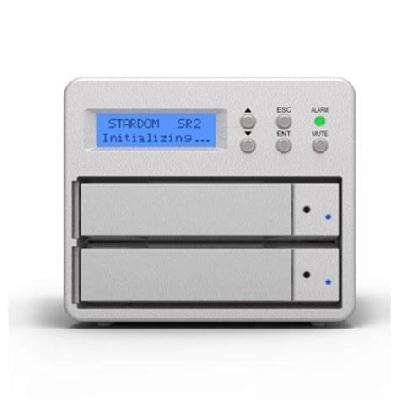 Stardom SR2-WBS3 2-bay USB3  eSATA  FW800 RAID Enclosure
