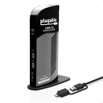 USB 3.0 Docking Station With Dual Video