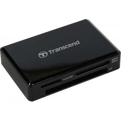Black Transcend 100 ORIGINAL COMPANYTS-RDF8K2 USB 3.1 Multi Card Reader
