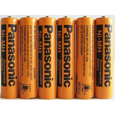 Panasonic 100% ORIGINAL COMPANY Rechargable Ni-MHAAA Rechargable Battery For Cordless Phone And Toys