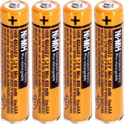 Panasonic Cordless Phone Battery, Battery Capacity: 630MAH, Voltage: 3.6V