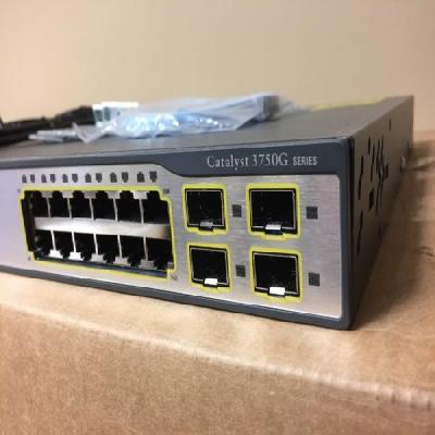 Cisco Catalyst 3750G-24TS-S 24Ports Managed Switch
