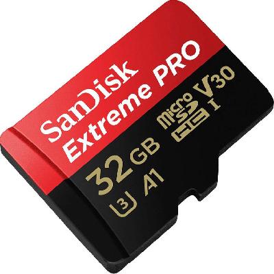SanDisk 32 GB Extreme SD UHS-I Card