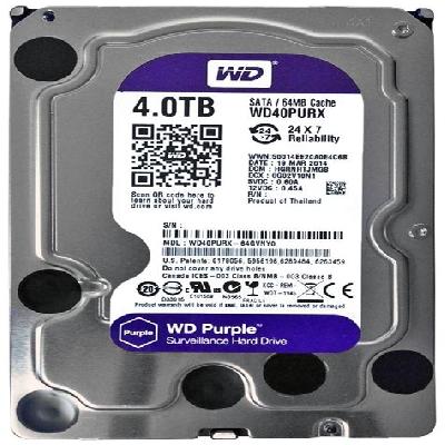 WD Purple 4 TB Hdd WD-40PURZ