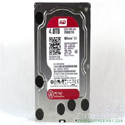 WD RED 4TB Hdd NAS Ware 3.0  WD-40EFRX-68N32N0