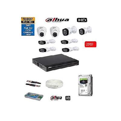 DAHUA Full HD 2MP Cameras Combo Kit 8CH