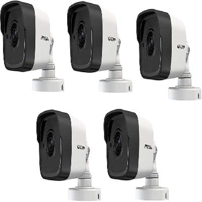 Hikvision DS-2CE1AH0T-ITPF 5MP UltraHD Infrared CCTV Bullet Camera(White)