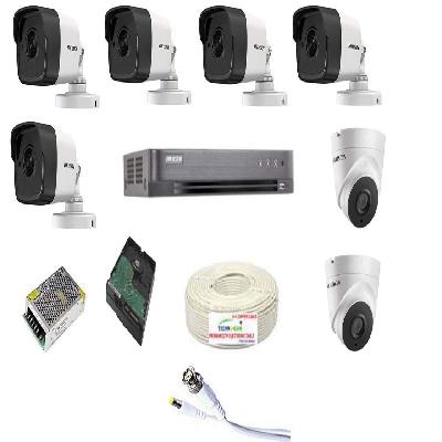 Hikvision Ultra HD 5mp Cameras Combo Kit 8ch HD