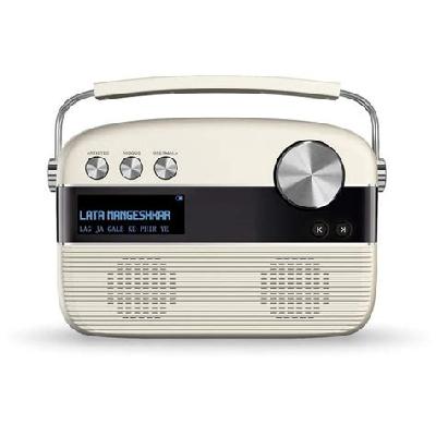 Carvaan SC01 Portable Digital Music Player (Porcelain White)