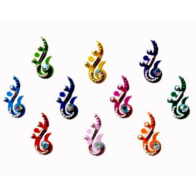 Comet Busters Beautiful Multicolor Bindi (BIN209)