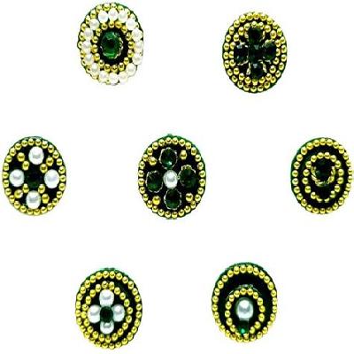 Comet Busters Black Designer Bindi (BIN366)
