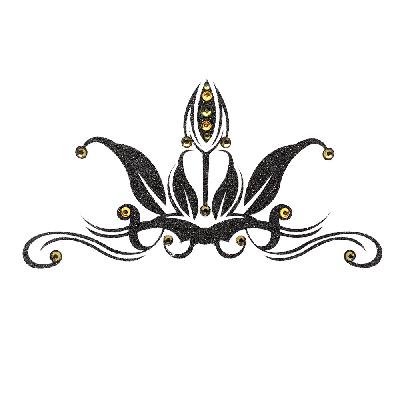 Comet Busters Black Spider Temporary Body Tattoo Skin Jewellery Sticker (BIN079)