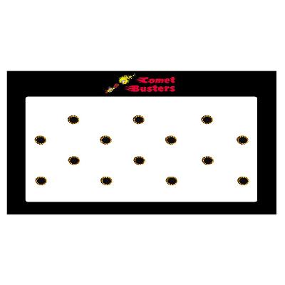Comet Busters Bridal Collection Crystal Bindi (BIN067)