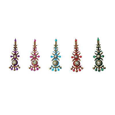 Comet Busters Designer Bridal Red Bindi (BIN297)