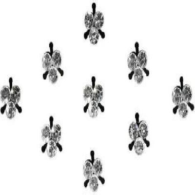 Comet Busters Diamond Collection Green Golden Dot Bindi (BIN082)