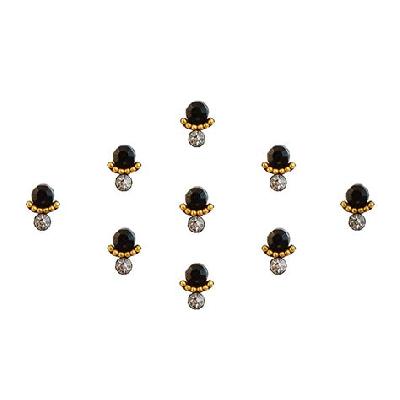 Comet Busters Fancy Black Bindis (BIN143)