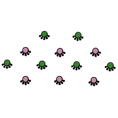 Comet Busters Green Designer Party Wear Bindi