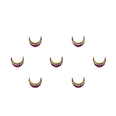 Comet Busters Maroon Moon Bindis (BIN471)