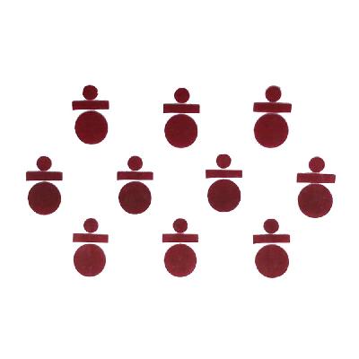 Comet Busters Maroon Traditional Bindis (bin256)