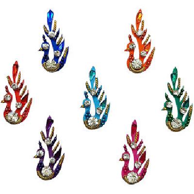 Comet Busters Multi Color Traditional Bindi (Bin081)