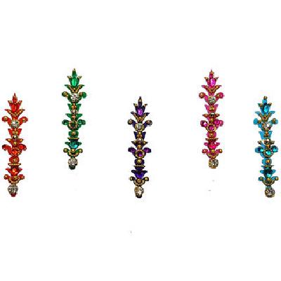 Comet Busters Multicolored Bridal Bindi (BIN036)