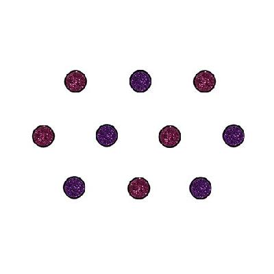 Comet Busters Purple Pink Square Bindi (5 mm) (BIN187)