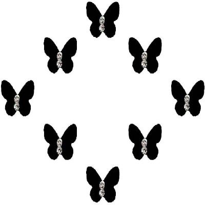 Comet Busters Traditional Black Bindi (BIN393)